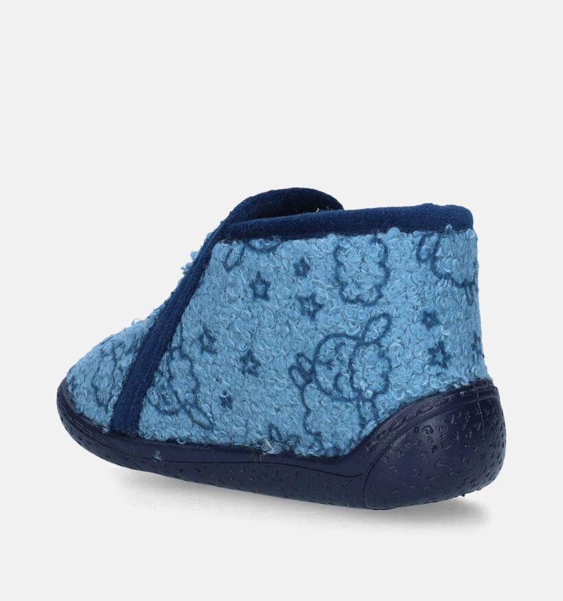 Milo & Mila Pantoufles pour bébé en Bleu pour filles, garçons (348657)