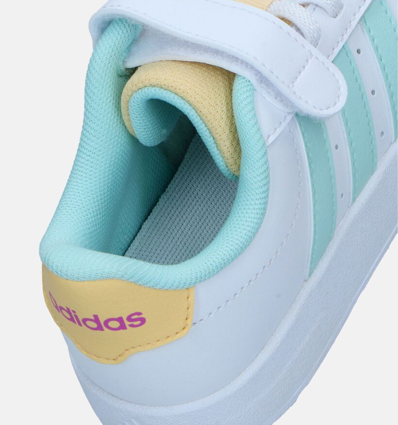 adidas Breaknet 2.0 EL C Witte Sneakers voor meisjes (343283)