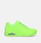 Skechers Uno Night Shades Groene Sneakers voor dames (344731)