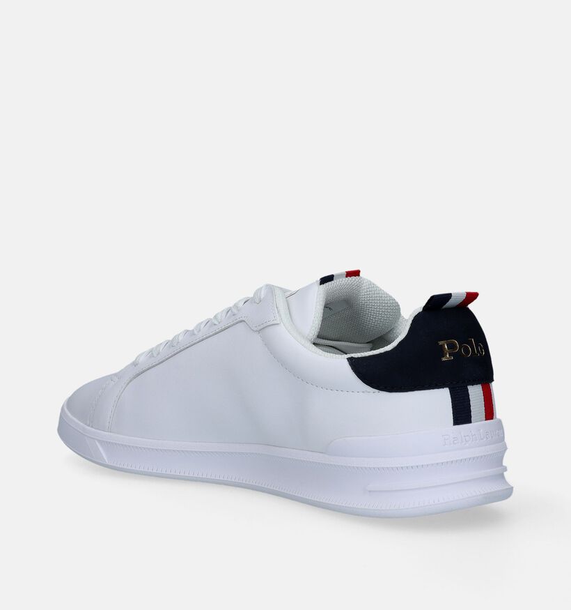 Polo Ralph Lauren HRT Court II Witte Veterschoenen voor heren (345961)