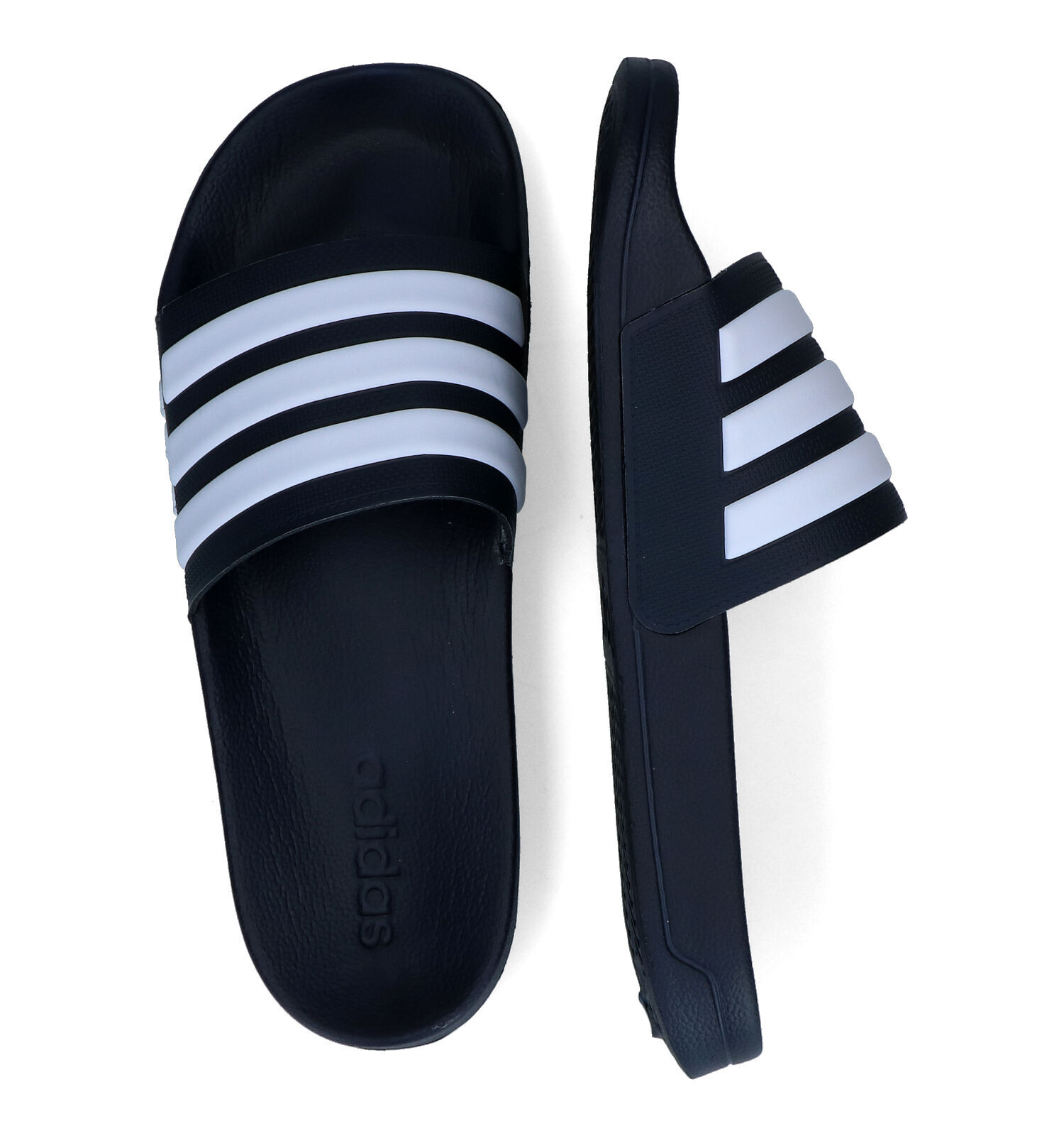 Blauwe badslippers sales