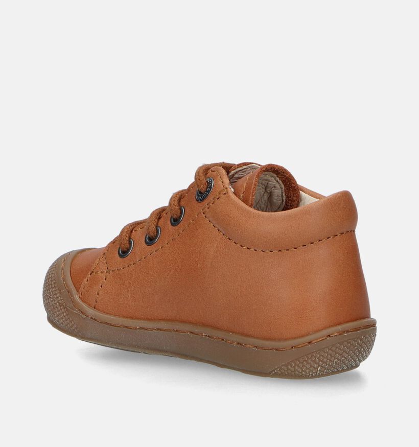 Naturino Cocoon Cognac Babyschoenen voor jongens, meisjes (347601) - geschikt voor steunzolen