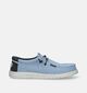 HEYDUDE Wally Coastline Mocassins en Bleu pour hommes (336707) - pour semelles orthopédiques