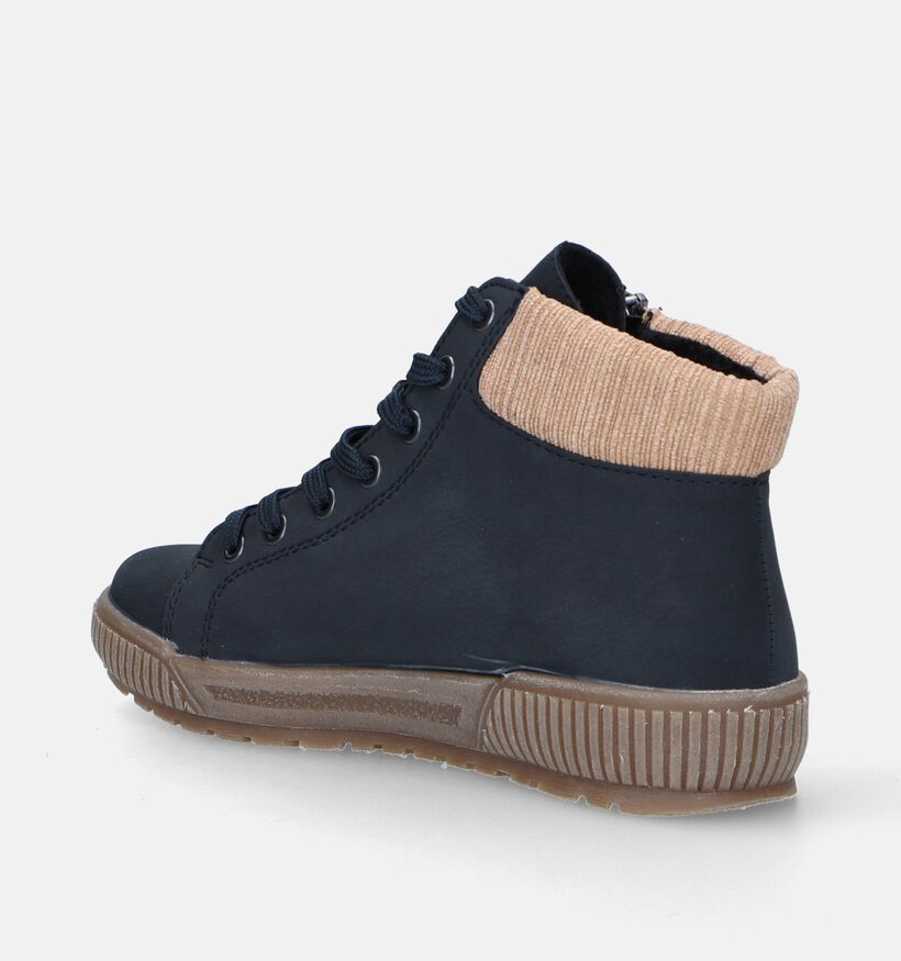 Rieker Chaussures confort en Bleu pour femmes (347411) - pour semelles orthopédiques