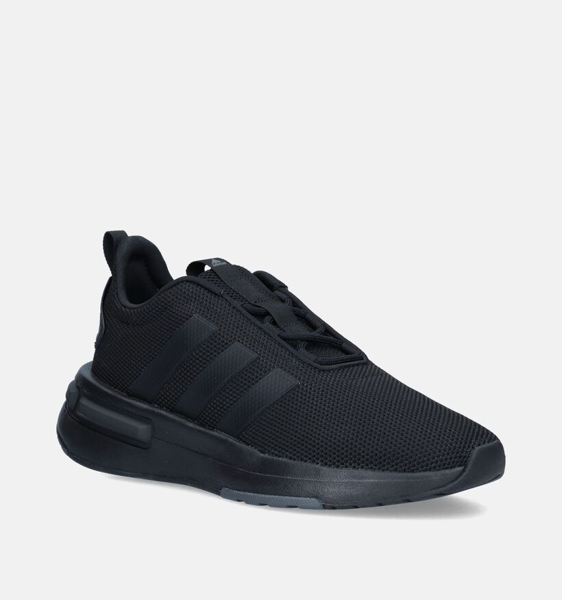 adidas Racer T23 K Baskets en Noir pour filles, garçons (334834)