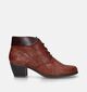 Rieker Bottines à lacets en Cognac pour femmes (344405)