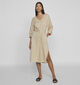 Vila Lania Beige Midi jurk voor dames (342095)