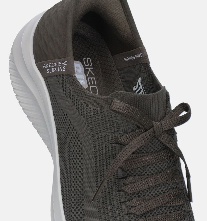 Skechers Slip-ins Ultra Flex 3.0 Brilliant Path Baskets en Noir pour femmes (343904)