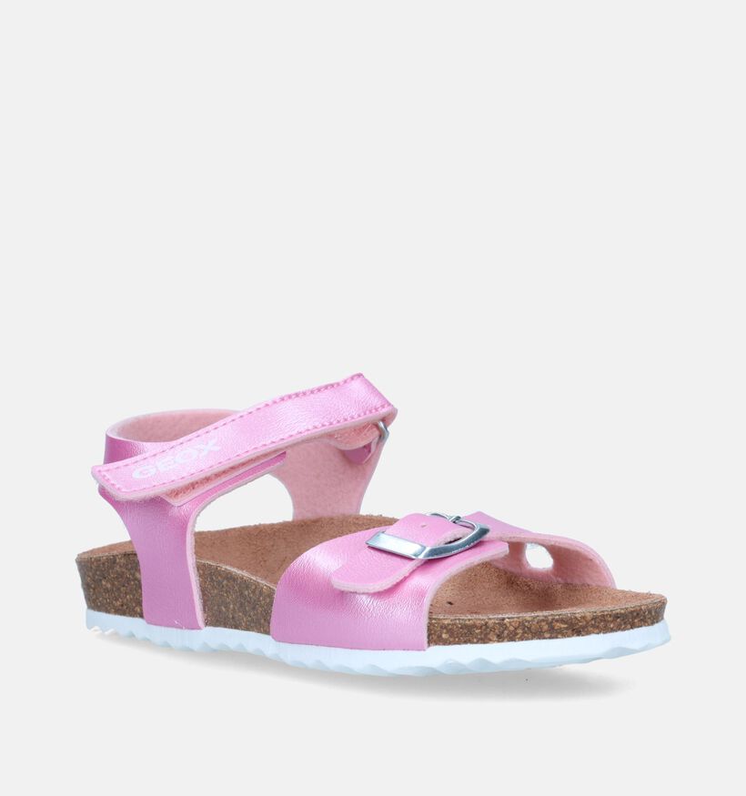 Geox Adriel Sandales en Rose pour filles (337635)