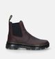 Dr. Martens Embury Leather Bruine Chelsea boots voor dames (343608) - geschikt voor steunzolen