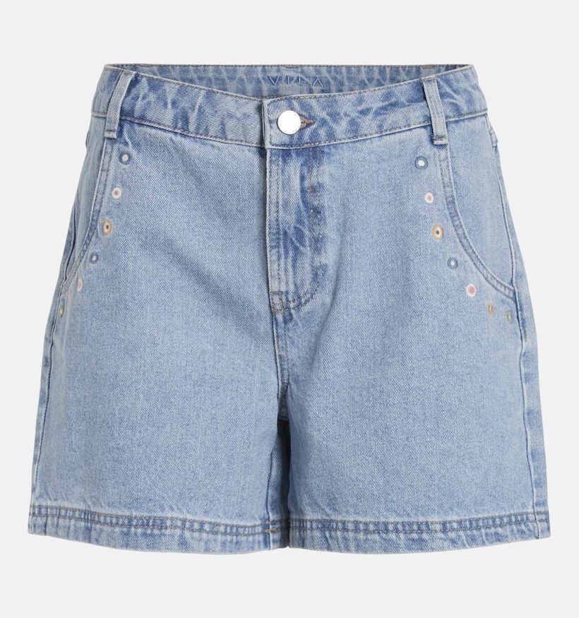 Vila Caliste Blauwe Jeansshort voor dames (342089)