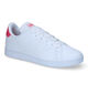 adidas Advantage K Witte Sneakers voor meisjes (319540)