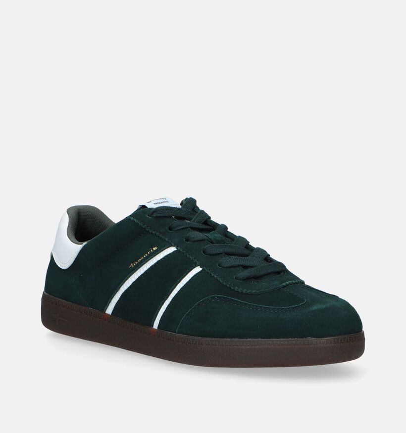 Tamaris Groene Sneakers voor dames (344629) - geschikt voor steunzolen