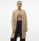 Vero Moda Saba Cardigan en tricot en Beige pour femmes (344045)