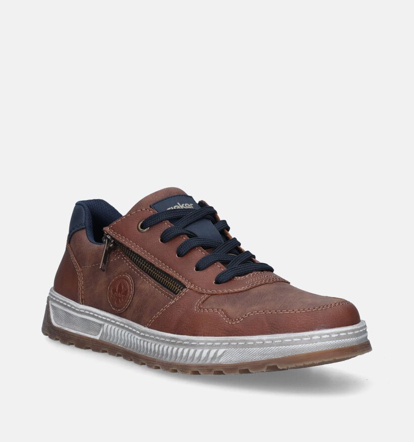 Rieker Cognac Veterschoenen voor heren (344394)