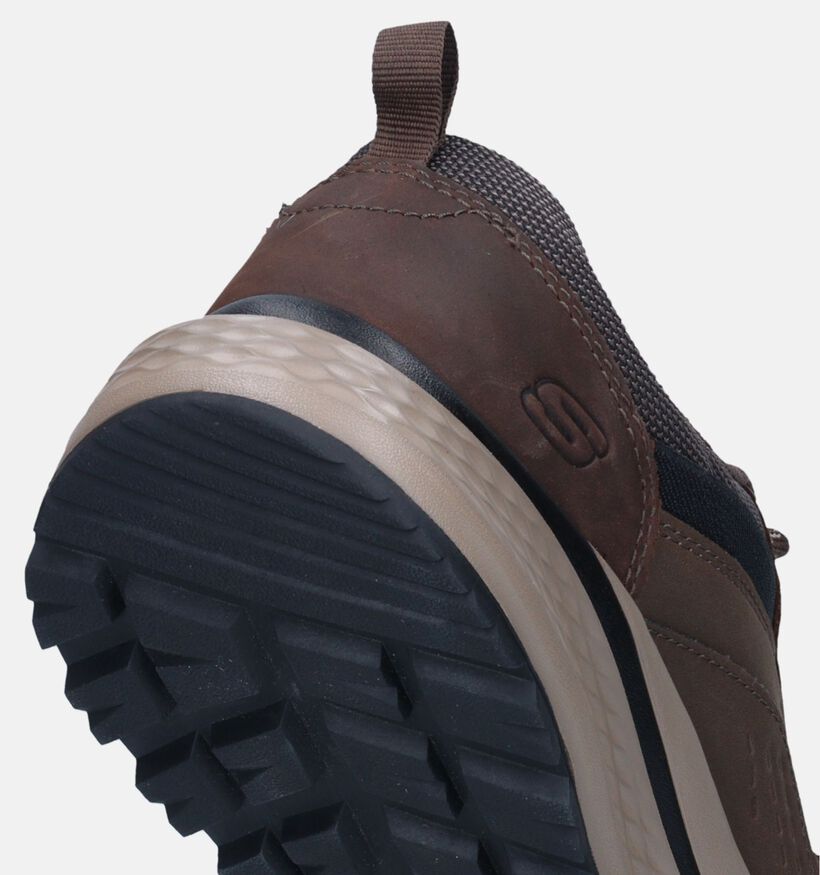 Skechers Slade Ultra Peralto Bruine Veterschoenen voor heren (345194)