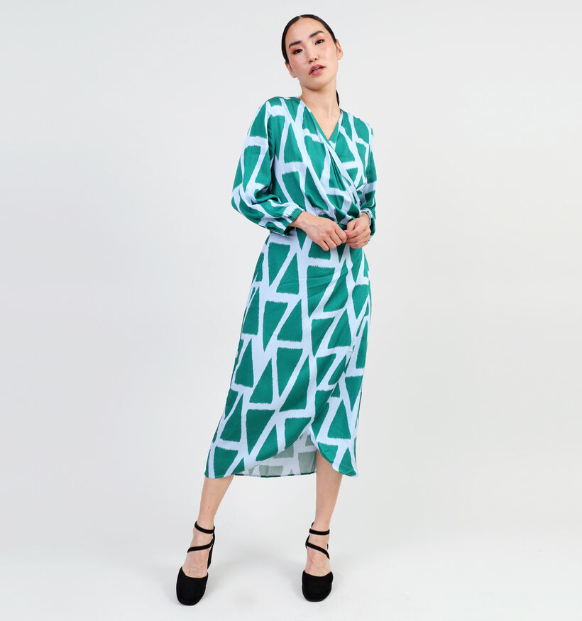 Expresso Wrap Groene Jurk voor dames (351043)