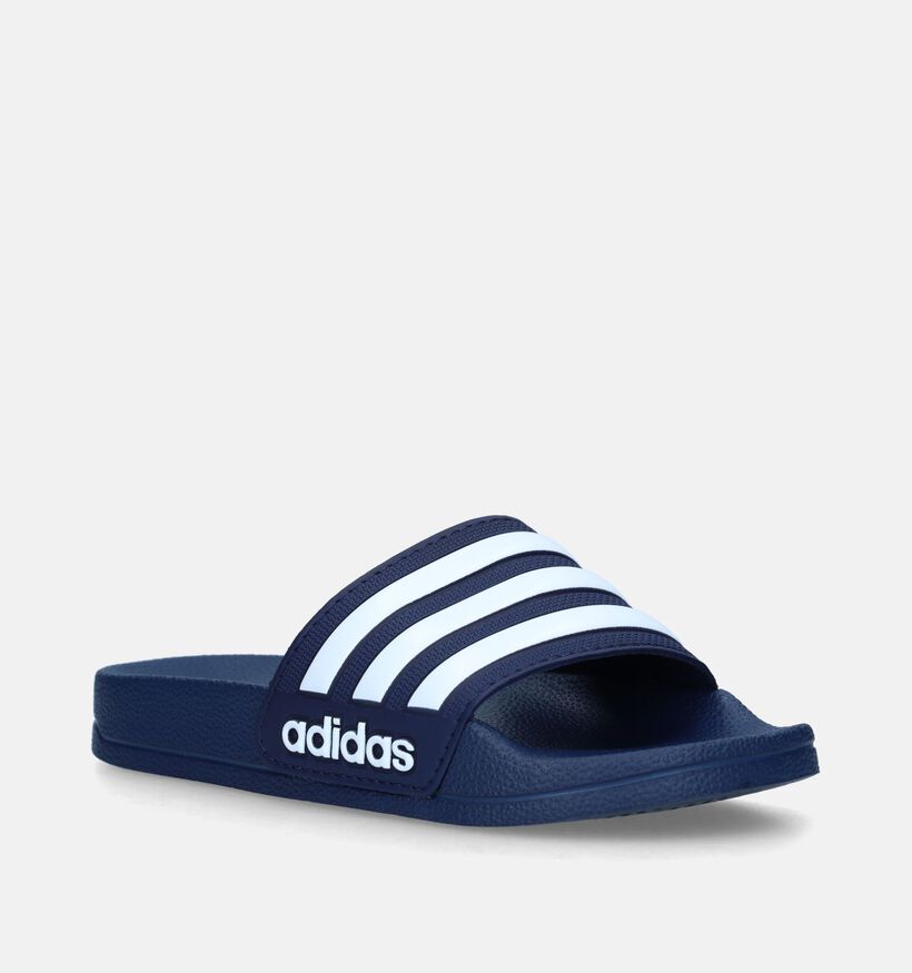 adidas Adilette Shower Claquettes en Bleu pour garçons, filles (341942)