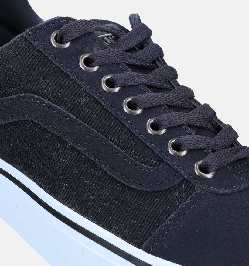 Vans Ward Deluxe Cozy Knit Grijze Skate sneakers voor heren (343775) - geschikt voor steunzolen