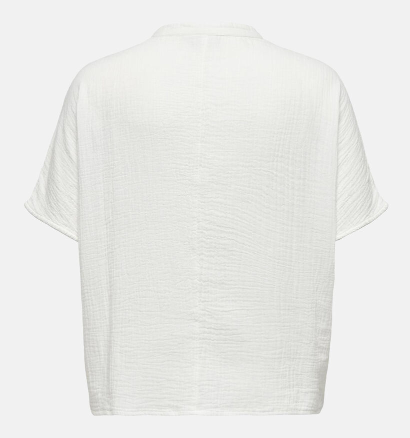 ONLY Carmakoma Thyra Witte Blouse voor dames (343491)