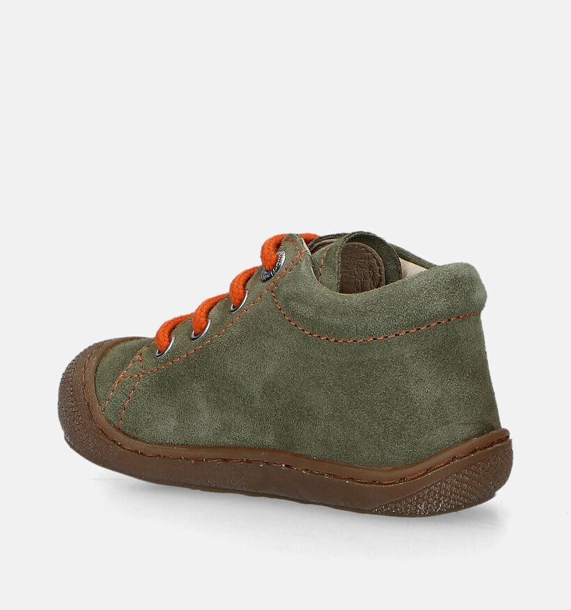 Naturino Cocoon Chaussures pour bébé en Vert kaki pour filles, garçons (347603) - pour semelles orthopédiques