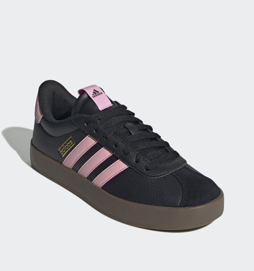 adidas VL Court 3.0 Zwarte Sneakers voor dames (345736)