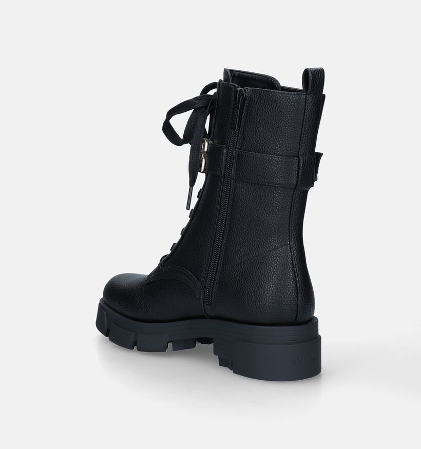 Guess Madox Zwarte Biker boots voor dames (343184)