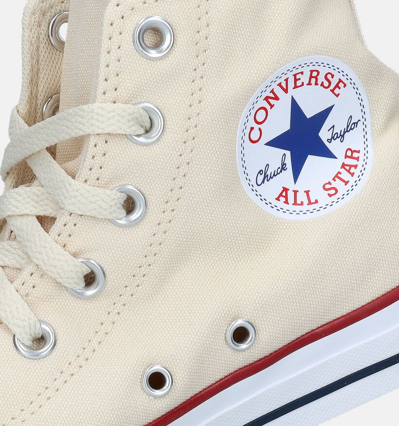 Converse CT All Star HI Baskets en Beige pour femmes (344013)