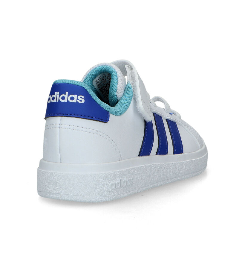 adidas Grand Court 2.0 Witte Sneakers voor jongens, meisjes (318943)