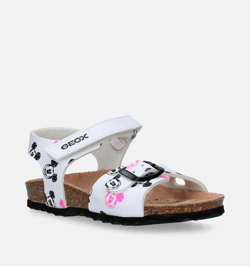 Geox Adriel Micky Mouse Witte Sandalen voor meisjes (339637)