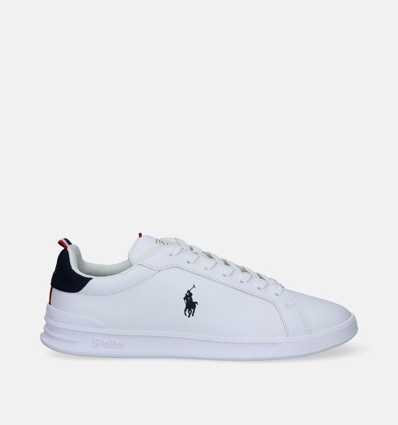 Polo Ralph Lauren HRT Court II Witte Veterschoenen voor heren (345961)