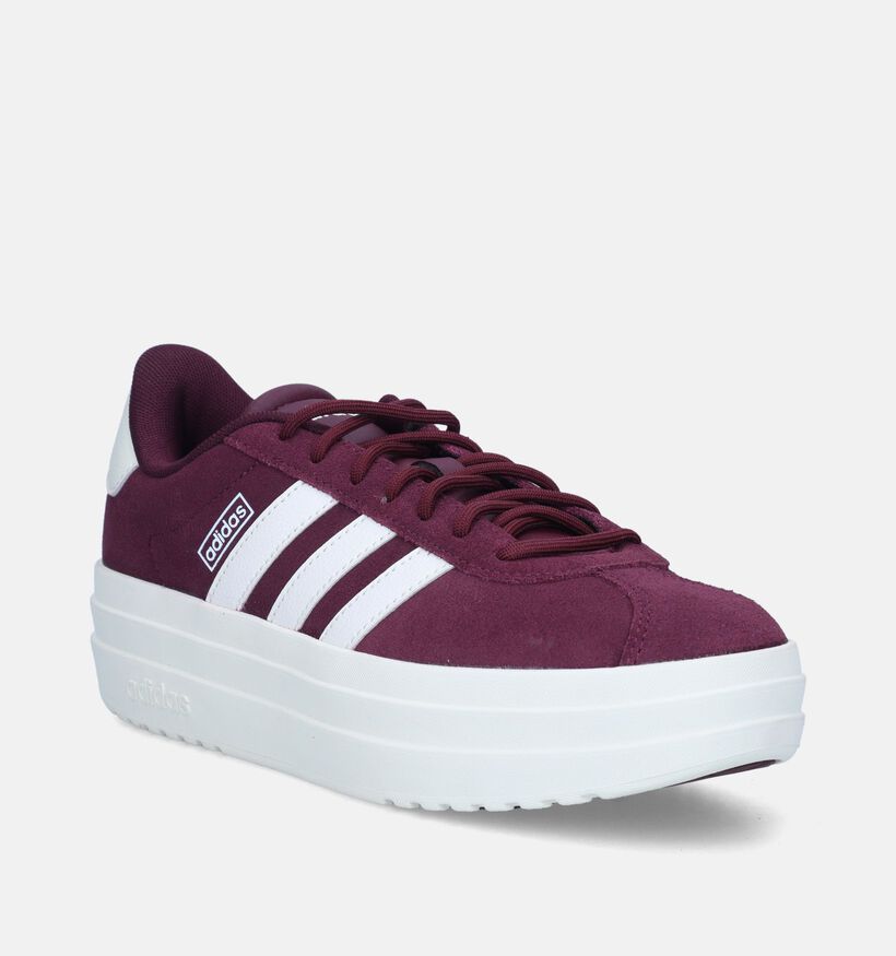 adidas VL Court Bold Baskets en Bordeaux pour femmes (343370)