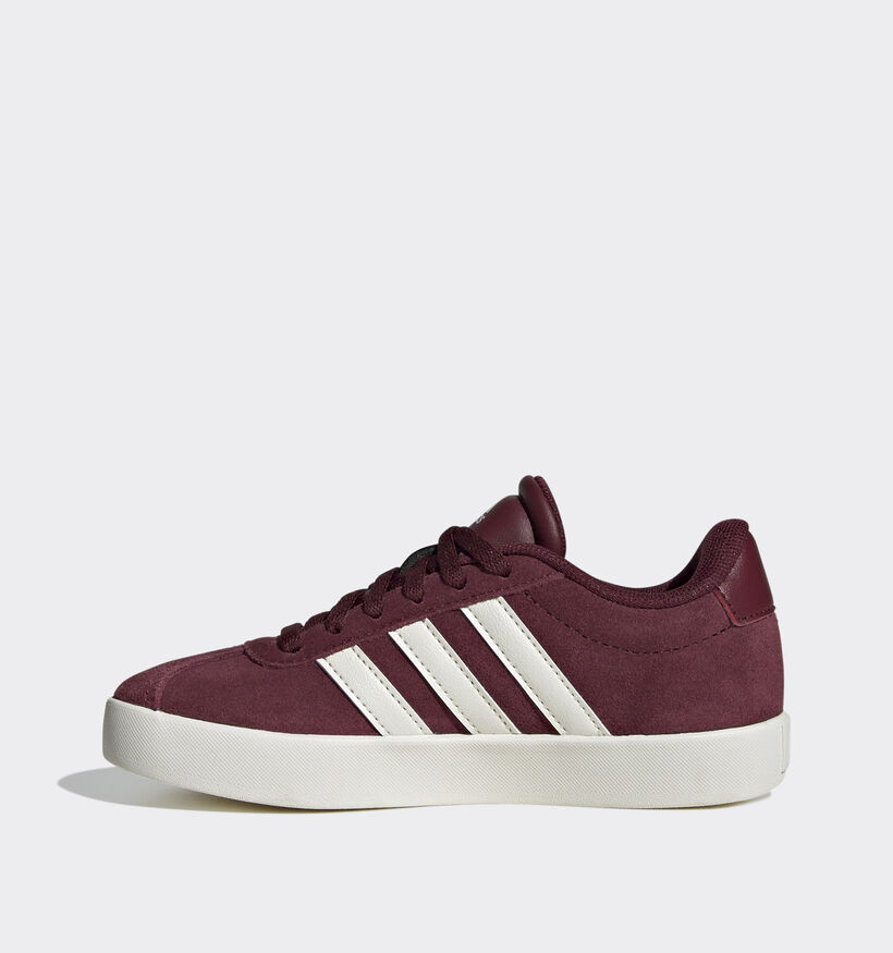 adidas Court 3.0 Bordeaux Sneakers voor meisjes (348980)