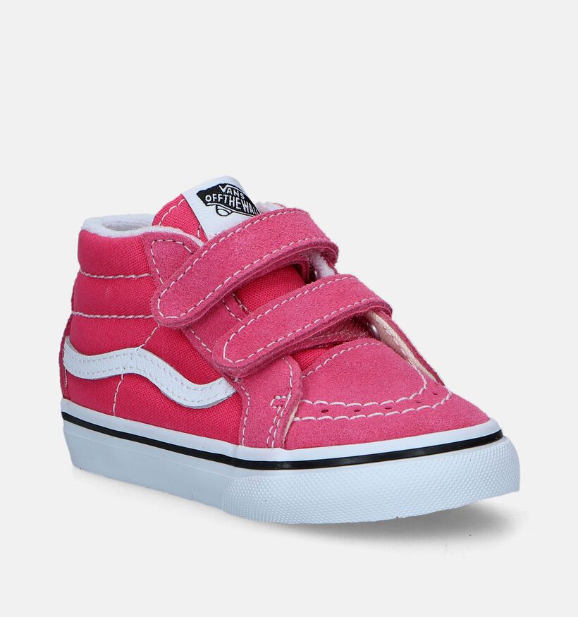 Vans SK8 Mid Reissue Baskets en Rose pour filles (343914)