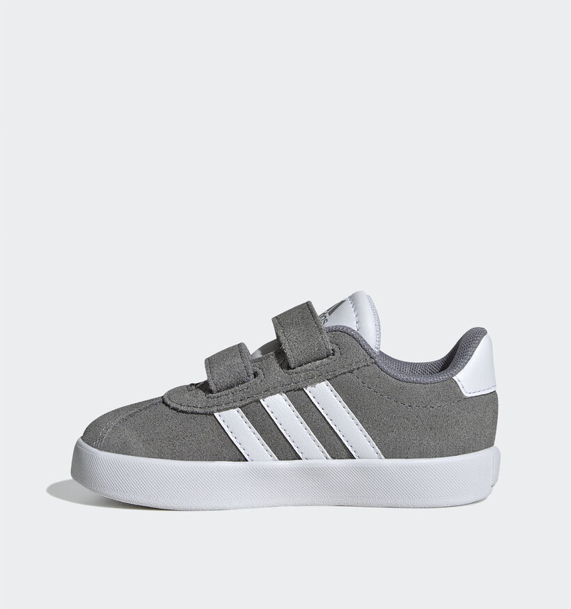 adidas VL Court 3.0 CF I Grijze Sneakers voor jongens (350022)