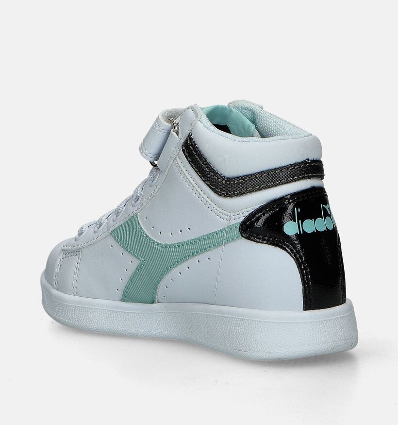 Diadora Game P High PS Witte Sneakers voor meisjes, jongens (345888)