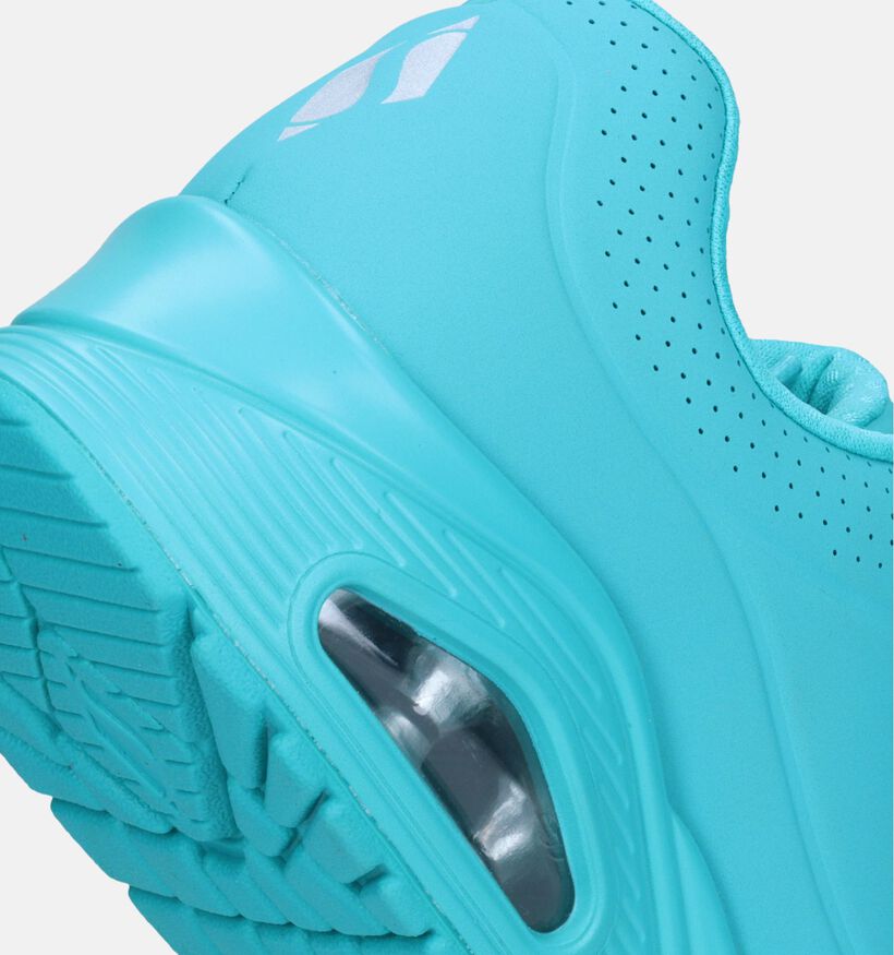 Skechers Uno Stand On Air Baskets en Turquoise pour femmes (344729)