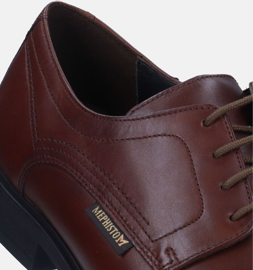 Mephisto Kevin Hopper Chaussures classiques en Cognac pour hommes (346000) - pour semelles orthopédiques