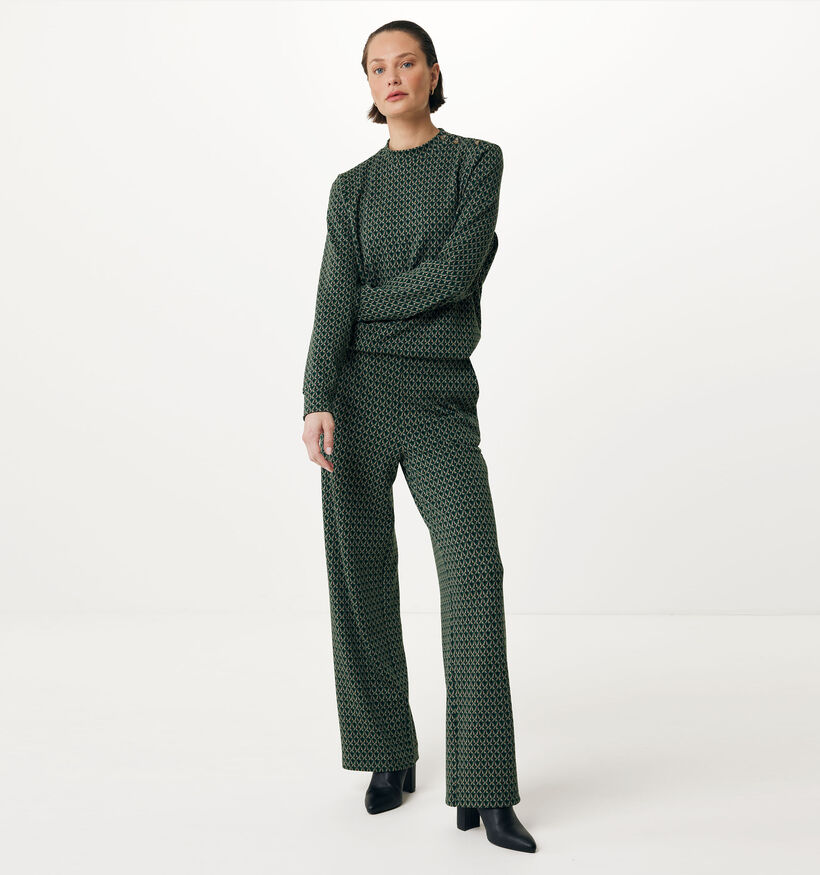 Mexx Groene Wijde broek voor dames (331488)