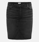 ONLY Carmakoma Sloan Zwarte Jeansrok voor dames (348424)