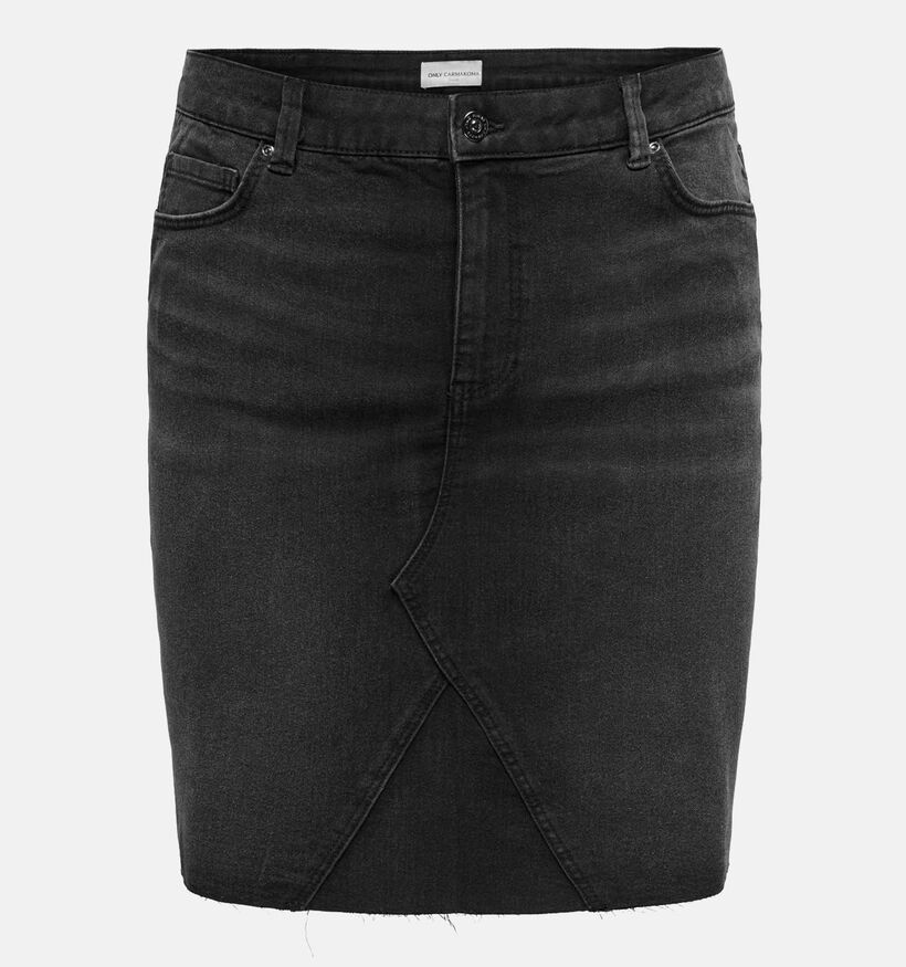 ONLY Carmakoma Sloan Zwarte Jeansrok voor dames (348424)