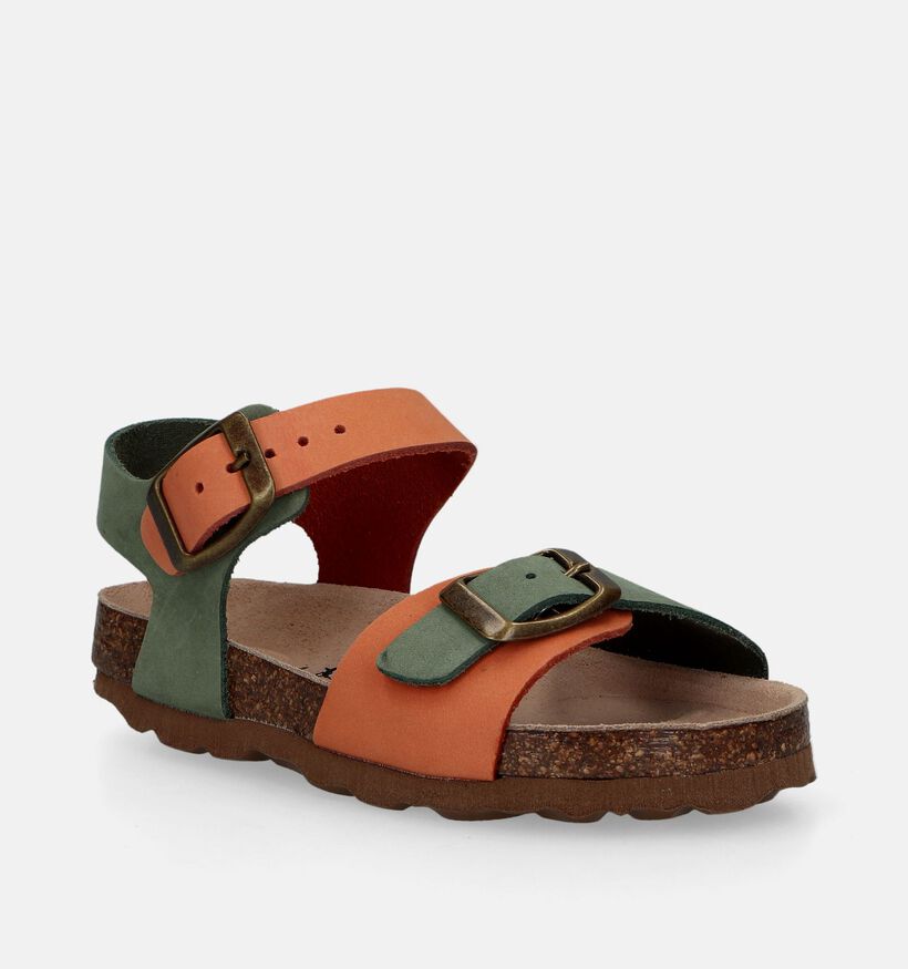 Milo & Mila Kaki Sandalen voor jongens (339024)