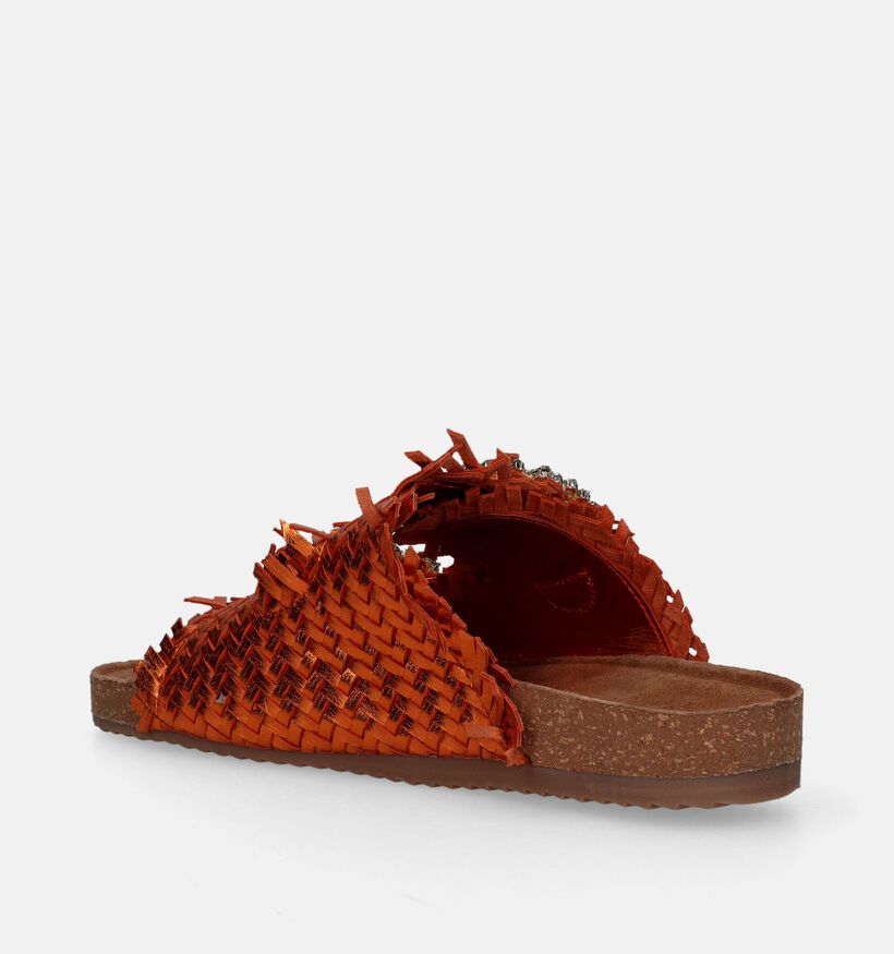 Tango Cira Oranje Slippers voor dames (343632)