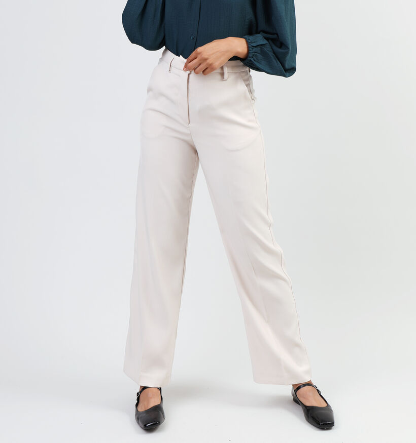 Minus Livina Pantalon habillé en Beige pour femmes (348233)