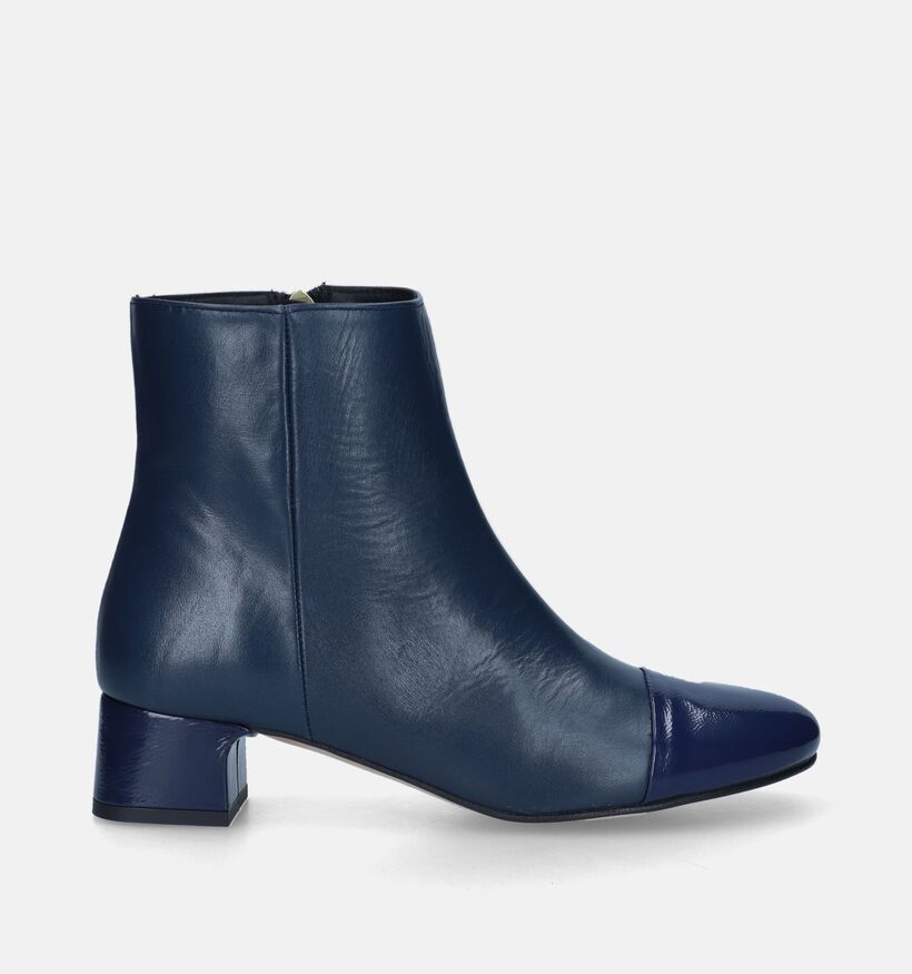 KMB Bottines à talons en Bleu foncé pour femmes (349214)