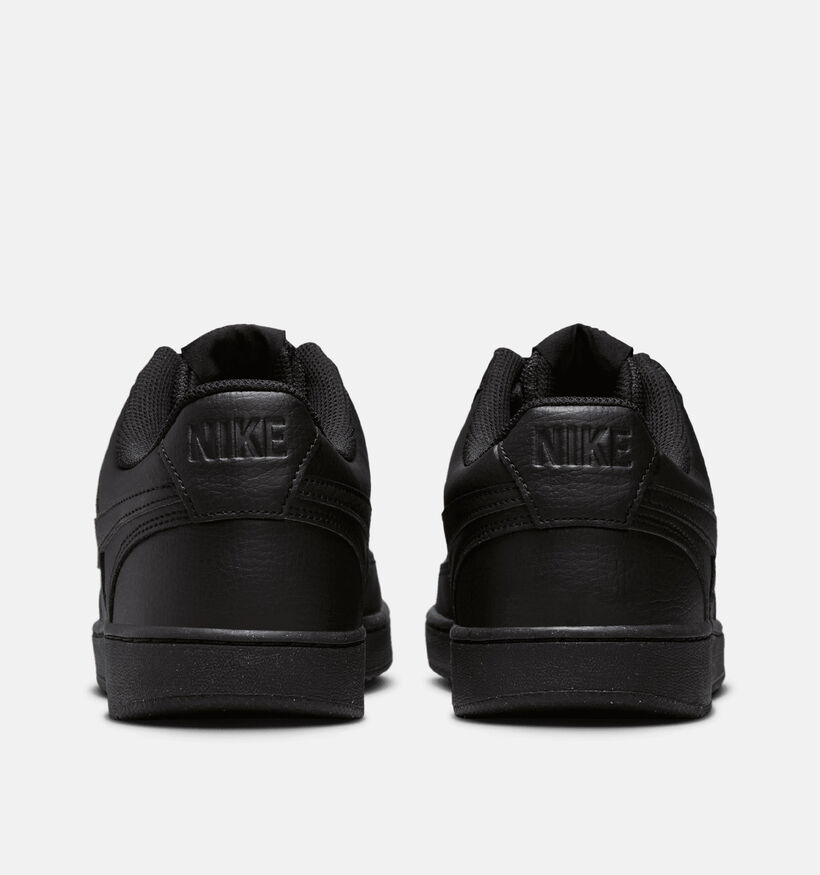 Nike Court Vision Low Next Nature Baskets en Noir pour hommes (343756)