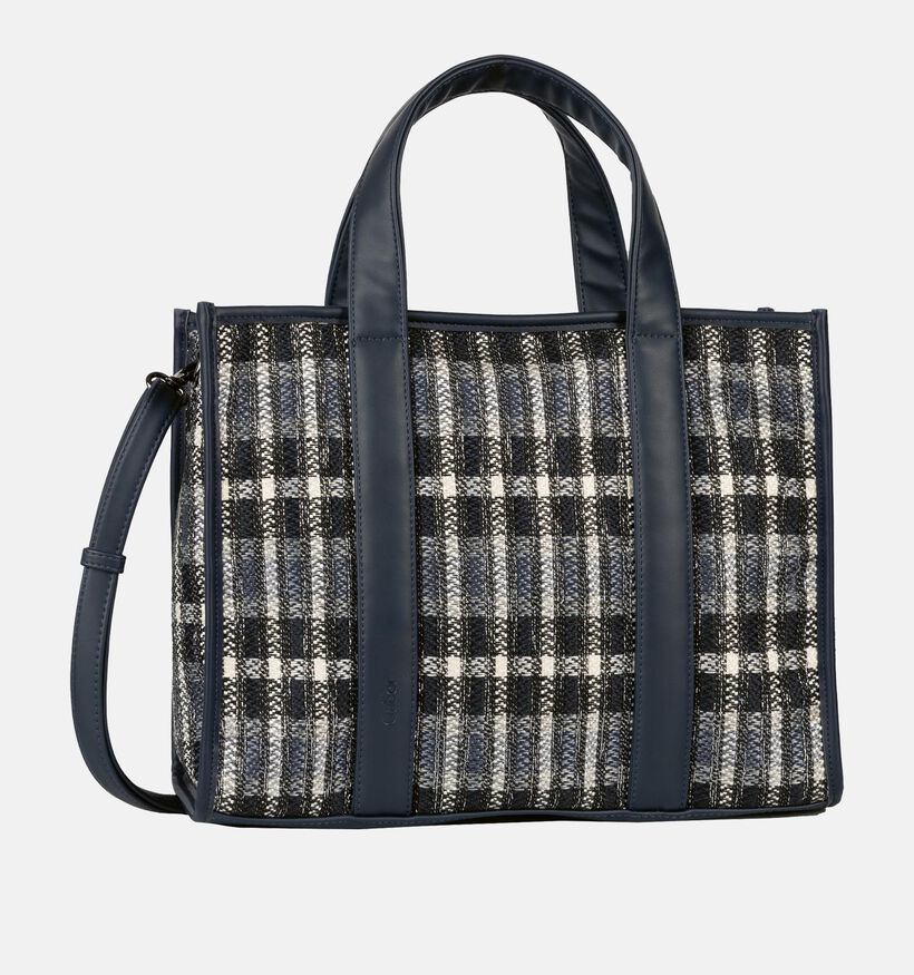 Gabor Lexie Blauwe Shopper tas met rits voor dames (347802)