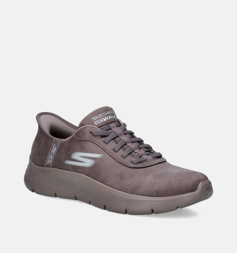 Skechers Slip-ins Go Walk Flex Brui!ne Sneakers voor dames (345119)