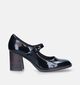 Tamaris Zwarte Pumps met riempje voor dames (344710)