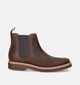 Clarks Clarkdale Easy Cognac Chelsea boots voor heren (346668) - geschikt voor steunzolen